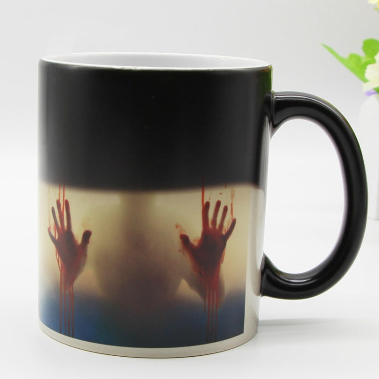 The Walking Dead Mug Color Changing Heat Sensitive Ceramic Coffee Mug, 301-400ml