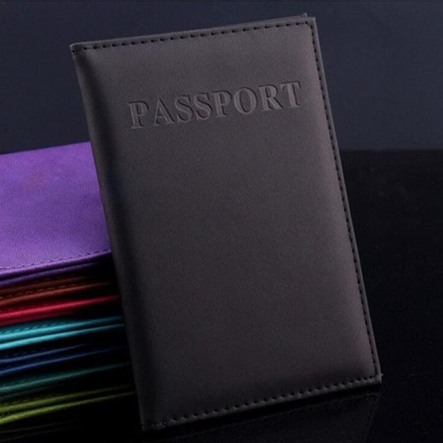 Artificial Leather Travel Passport Cover