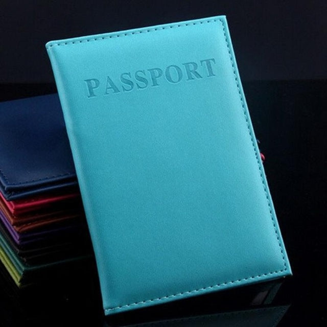 Artificial Leather Travel Passport Cover