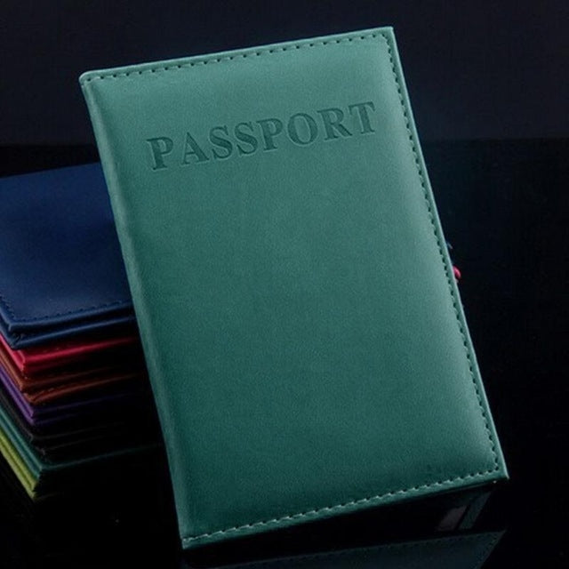 Artificial Leather Travel Passport Cover