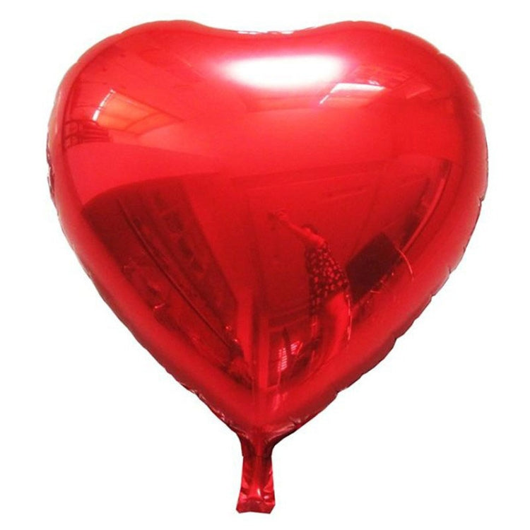 32 Inch Heart Shape Inflatable Foil Balloons Helium Balloon Birthday Party Wedding Decoration, Size: 75cm