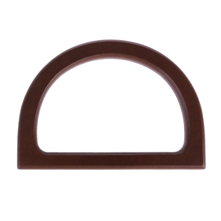 D-shaped Wooden Handle Handbag Accessories, D-shaped Wooden Handle