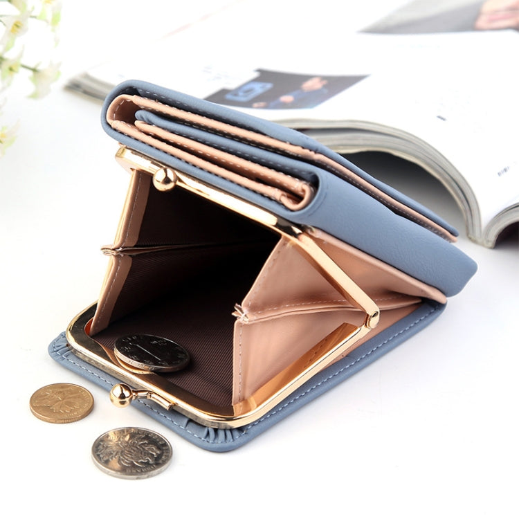 Short Wllet Lady Small Wallet Multi-Card Three Fold