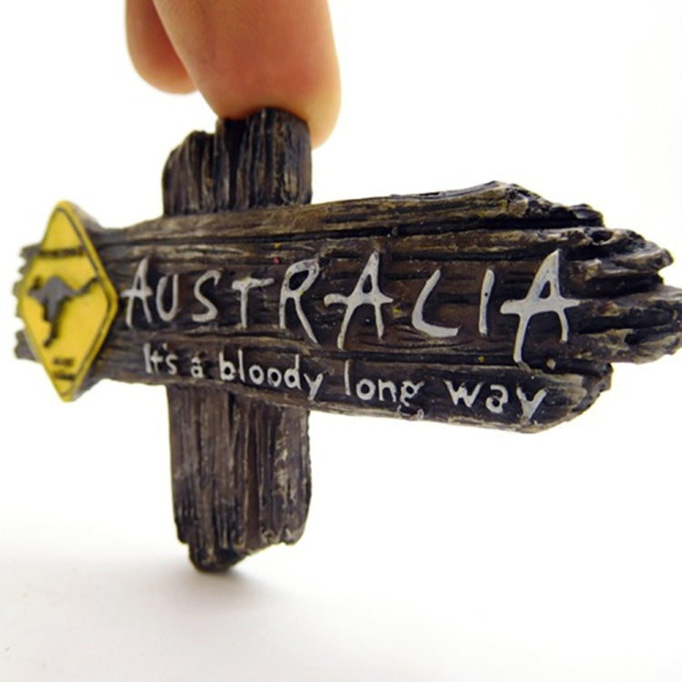 2 PCS Kangaroo Fridge Magnets Home Decoration Tourist Souvenirs, Kangaroo