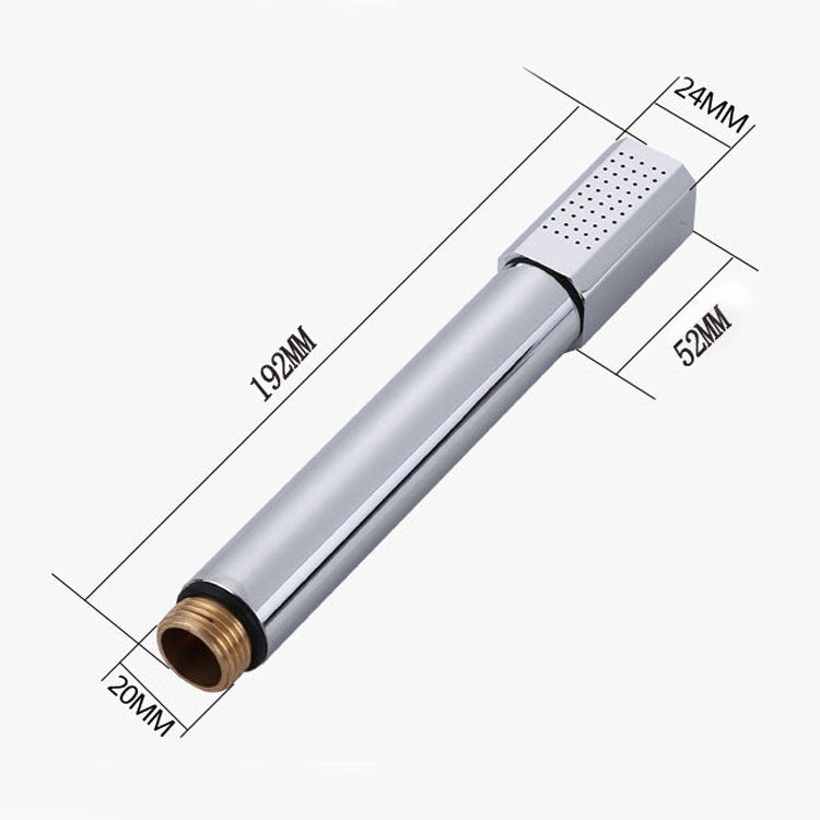 Bathroom Chrome Pure Copper Round Hand Chower, Round Hand Shower