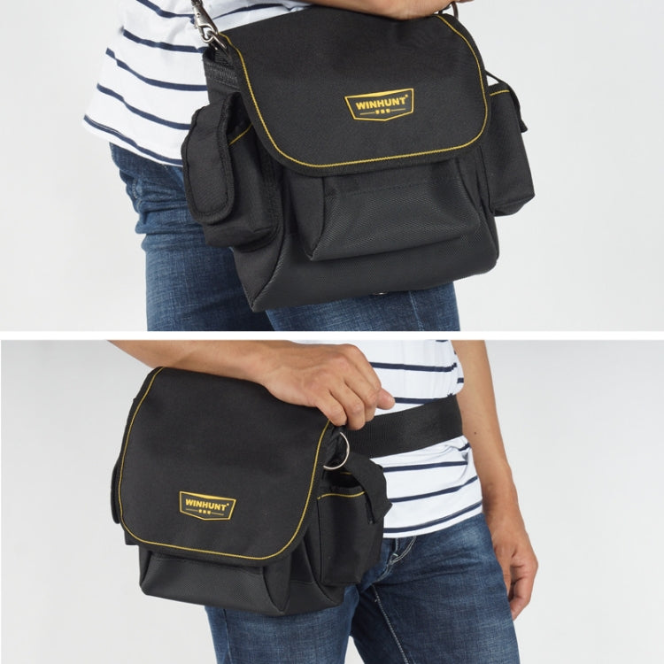 WINHUNT Multi-function Thicken Canvas Electrical Hardware Tool Bag Repair Pocket, WH018