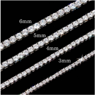 Tennis Bracelets GRA & tester certified
