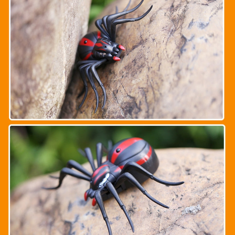 Tricky Funny Toy Infrared Remote Control Scary Creepy Spider, Size: 16*10cm, Spider1