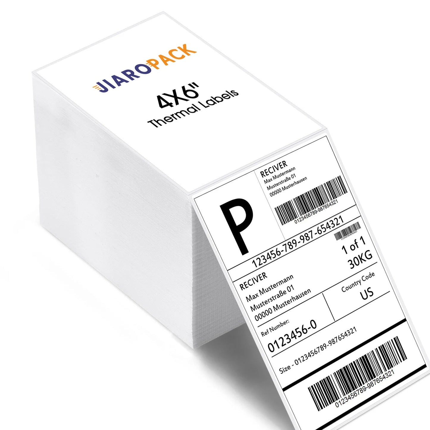 4x6 Direct Thermal Shipping Labels Paper | White