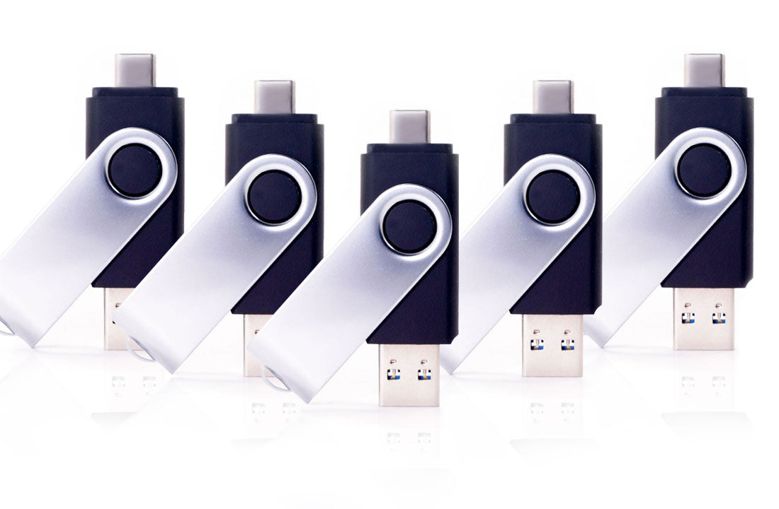 Dual SWM Bundle USB 3.1 Flash Drive Unprinted