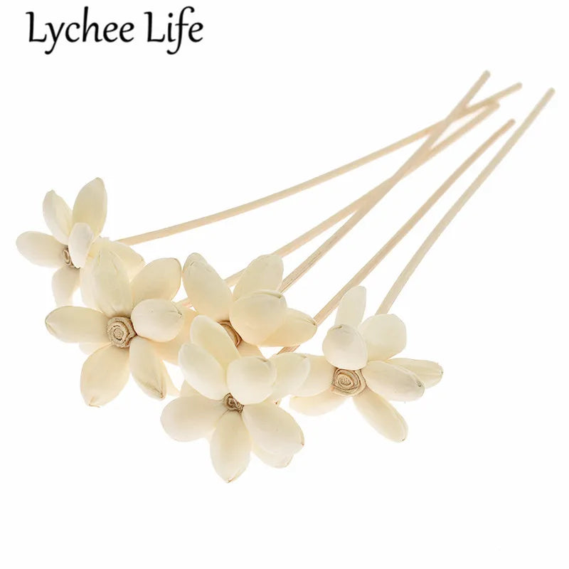 5pcs 3mm Reed Diffuser Replacement Stick Water Lily Rattan Reed Oil Diffuser Refill Stick DIY Handmade Home Decor
