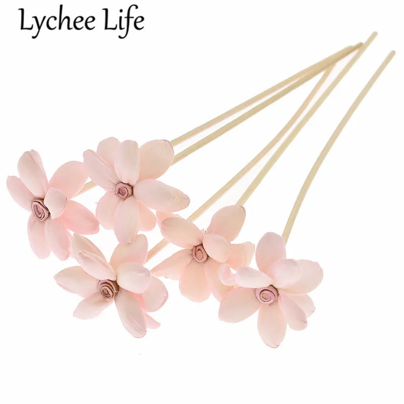 5pcs 3mm Reed Diffuser Replacement Stick Water Lily Rattan Reed Oil Diffuser Refill Stick DIY Handmade Home Decor