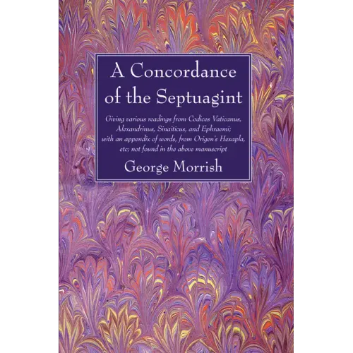A Concordance of the Septuagint