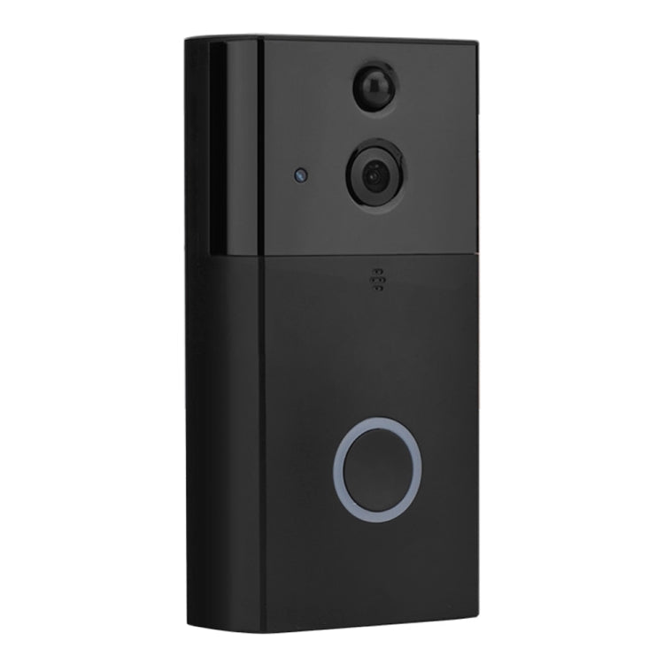 VESAFE HD 720P Security Camera Smart WiFi Video Doorbell Intercom, Support TF Card & Infrared Night Vision & Motion Detection App for IOS and Android(Black)
