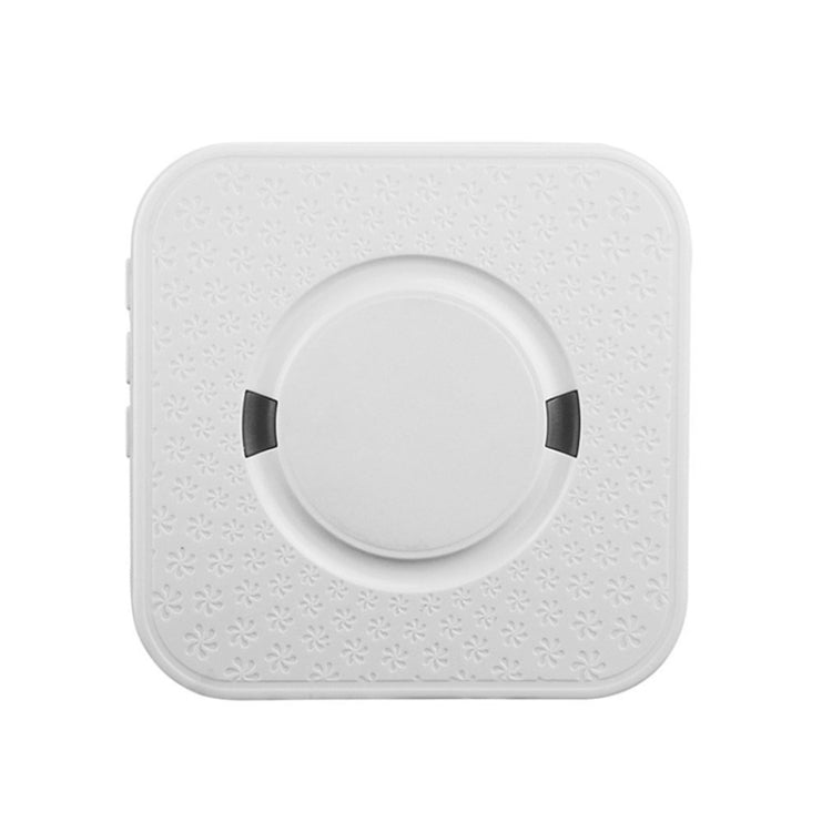 P6 110dB Wireless IP55 Waterproof Low Power Consumption WiFi Doing-dong Doorbell Receiver, Receiver Distance: 300m, US Plug(White)