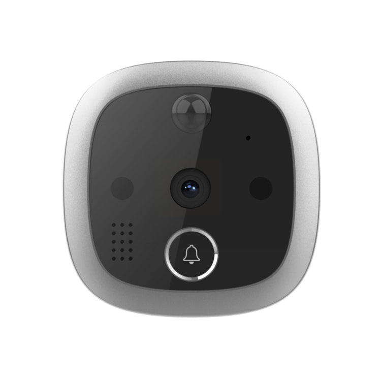 SF550 4.3 inch Screen 1.0MP Security Digital Door Viewer with 12 Polyphonic Music, Support PIR Motion Detection & Infrared Night Vision & 145 Degrees Wide Angle & TF Card (Black)