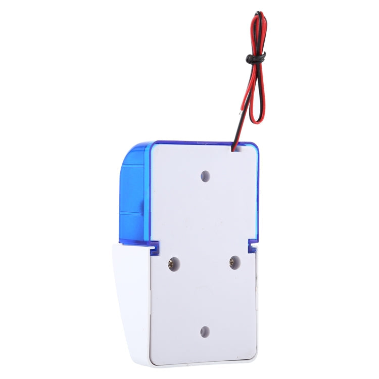 103 Mini Strobe Siren Durable Home Security Alarm System (Blue)