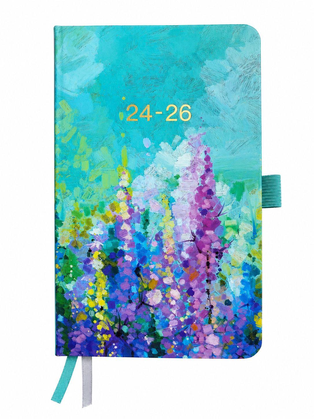 2024-2026 Pocket Planner 3 Year Monthly Calendar 6.3x3.8 Oil Painting