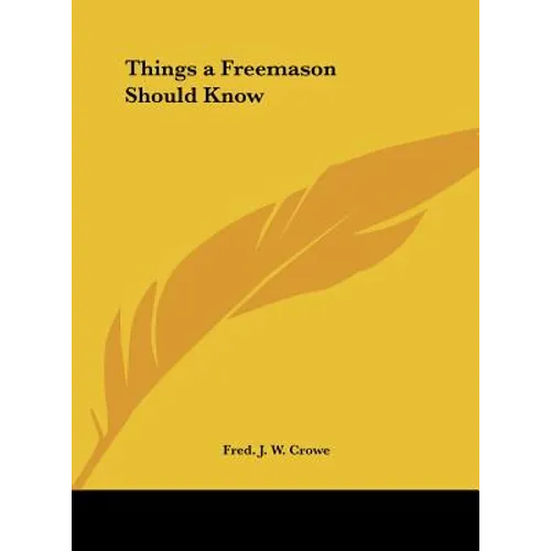 Things a Freemason Should Know