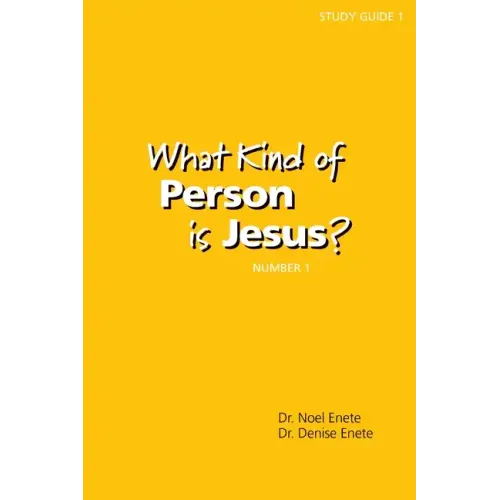 What Kind of Person is Jesus? (number 1)