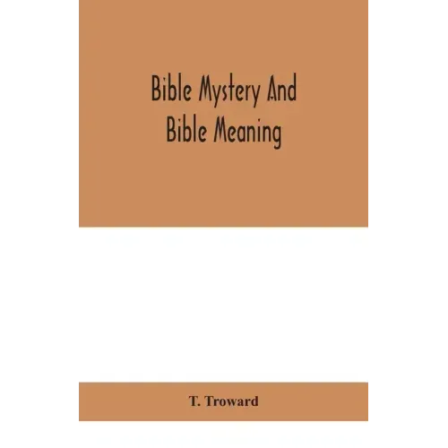 Bible mystery and Bible meaning
