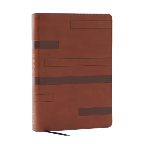 Color Code Study Bible, Revealing God's Truth Color by Color (Nkjv, Brown Leathersoft, Red Letter)