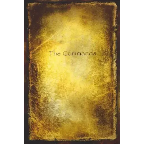 The Commands: The Commands of Jesus, Large Size Edition