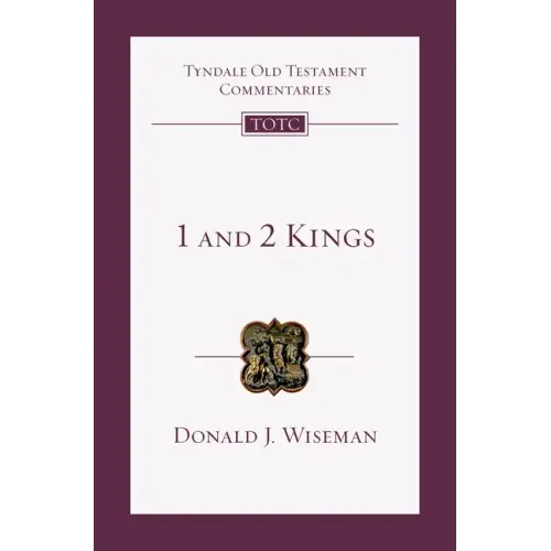 1 and 2 Kings: An Introduction and Commentary Volume 9