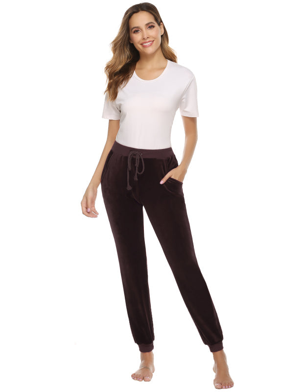 Casual/ Comfortable And Stylishwomen'S Velvet Suit