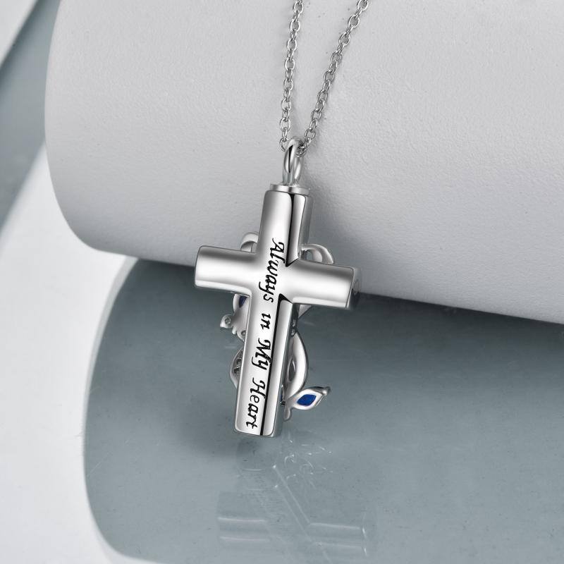 Butterfly Cross Pendant Keepsake Jewelry
