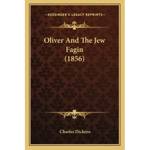 Oliver And The Jew Fagin (1856)