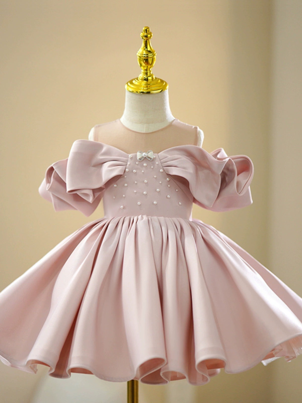 Creative Fashion Girls Off-shoulder Umbrella Princess Dress