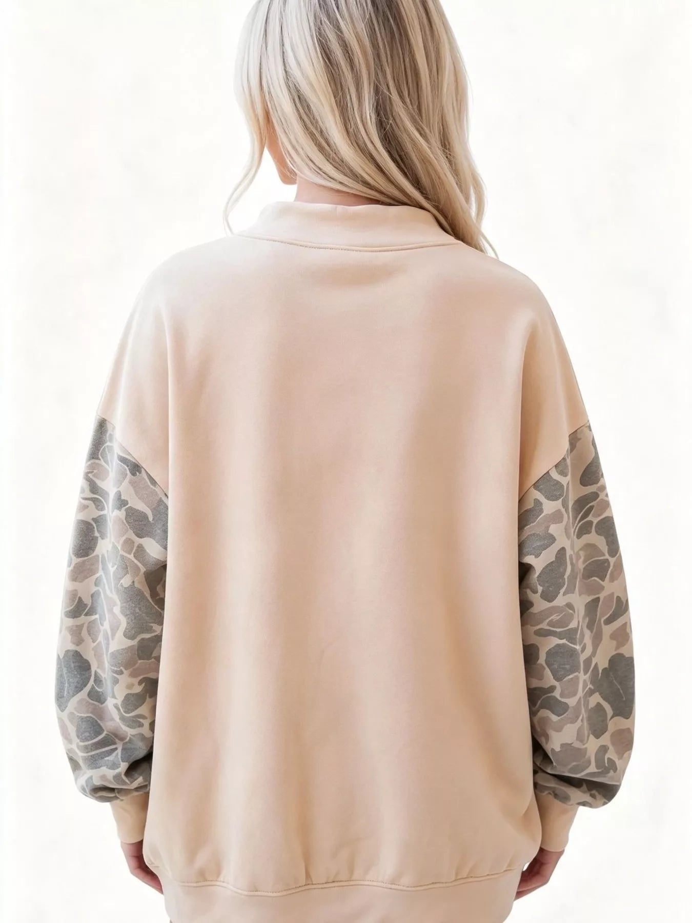 Camouflage Long Sleeve Sweatshirt