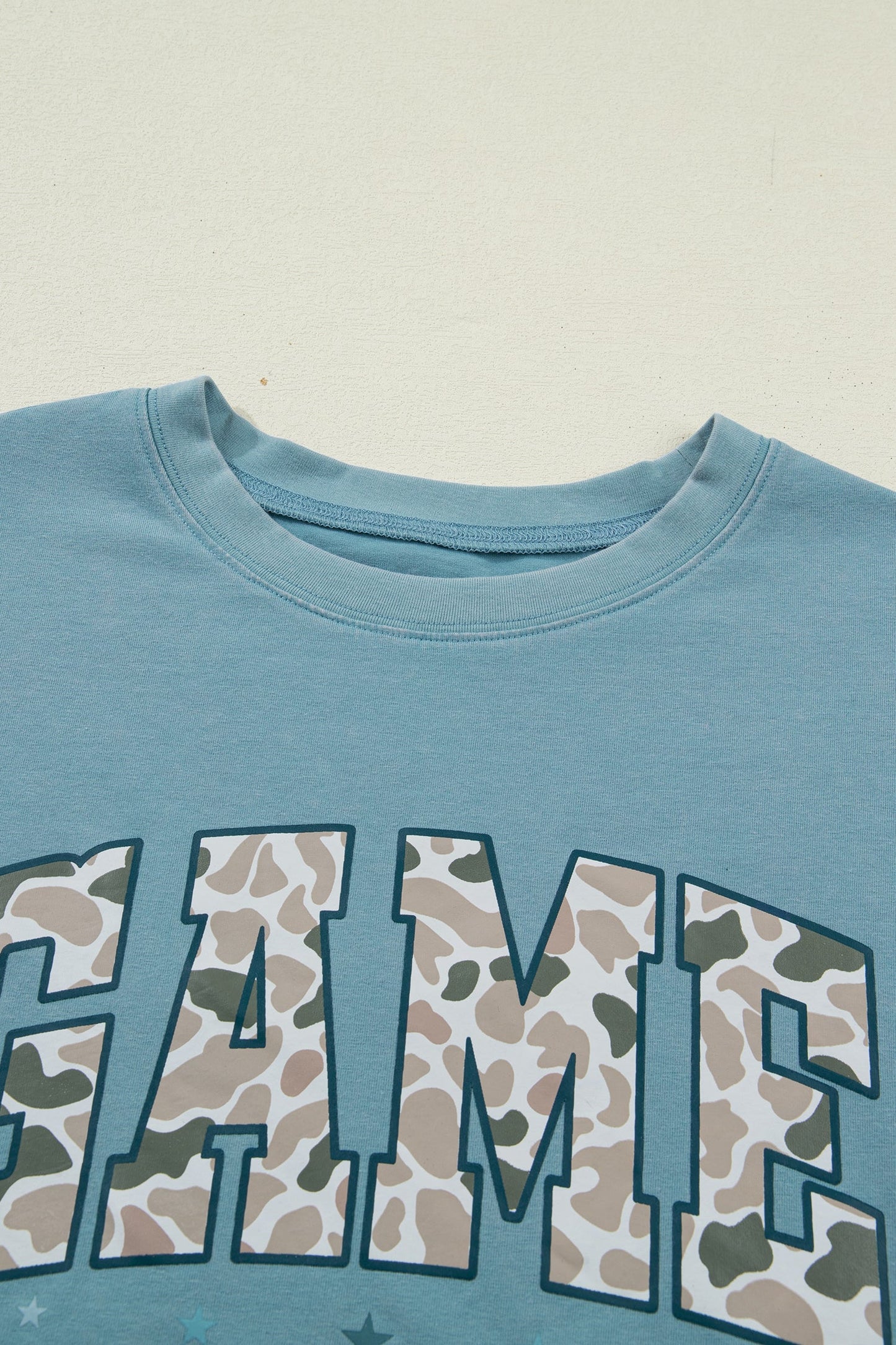 Camo Game Day Short Sleeve Graphic T-Shirt