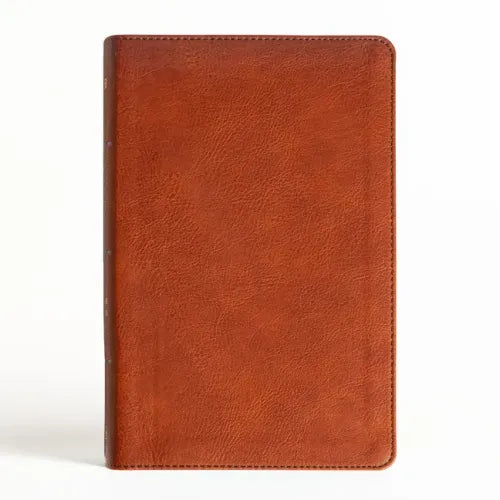 NASB Large Print Personal Size Reference Bible, Burnt Sienna Leathertouch