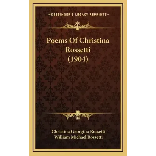 Poems Of Christina Rossetti (1904)