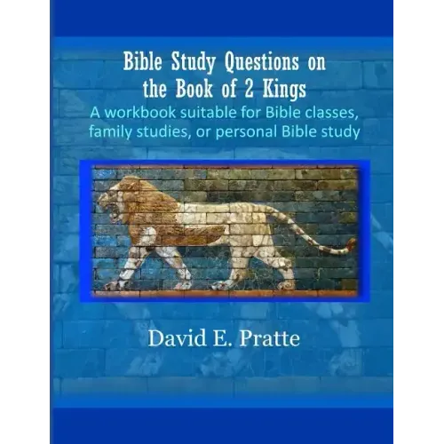 Bible Study Questions on the Book of 2 Kings: A workbook suitable for Bible classes, family studies, or personal Bible study