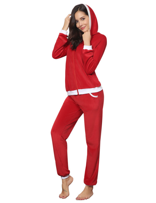 Casual/ Comfortable And Stylishwomen'S Velvet Suit