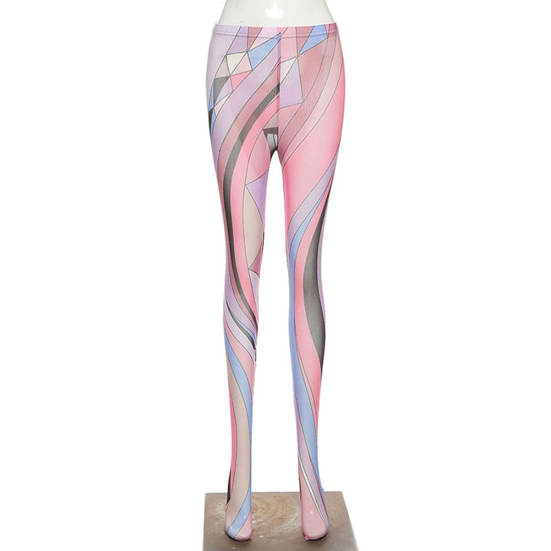 EtherealBe Aesthetic Patterned Leggings for Women