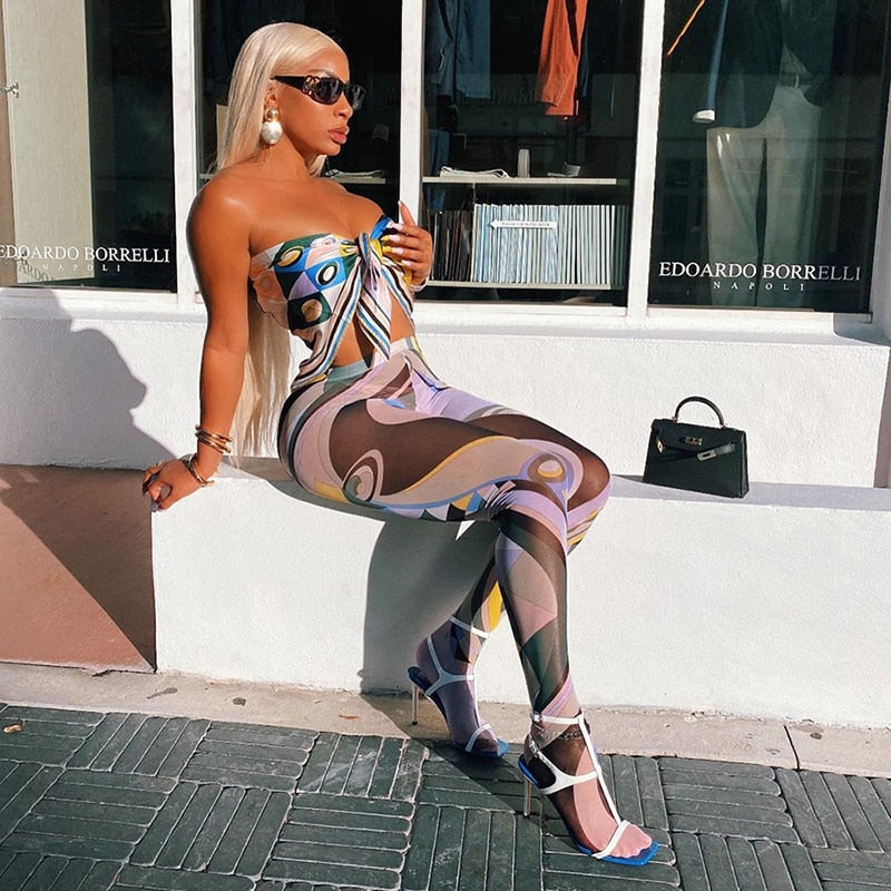 EtherealBe Aesthetic Patterned Leggings for Women