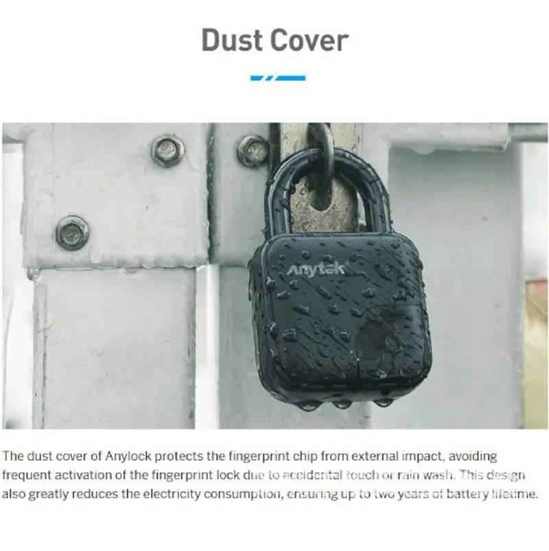 Dabsfavshop Waterproof Fingerprint Padlock - Secure & Reliable
