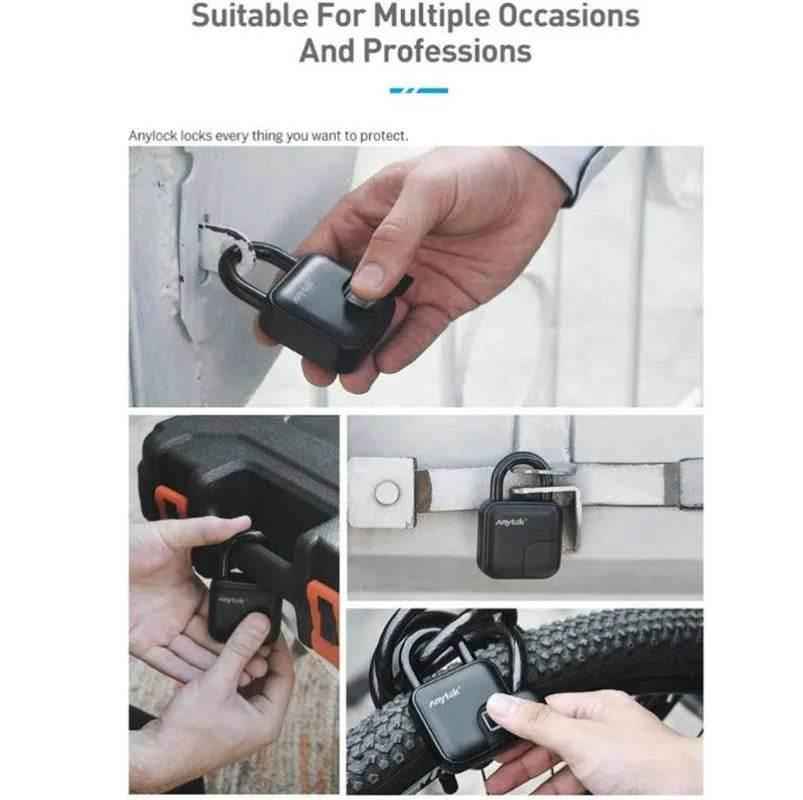 Dabsfavshop Waterproof Fingerprint Padlock - Secure & Reliable