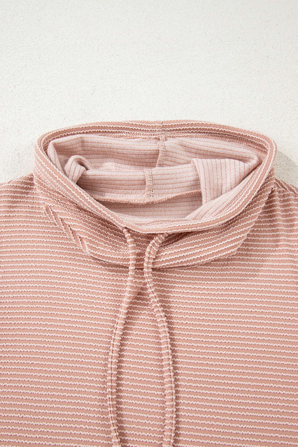 Mariam Drawstring Cowl Knit Top