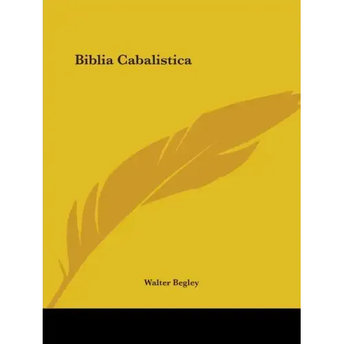 Biblia Cabalistica