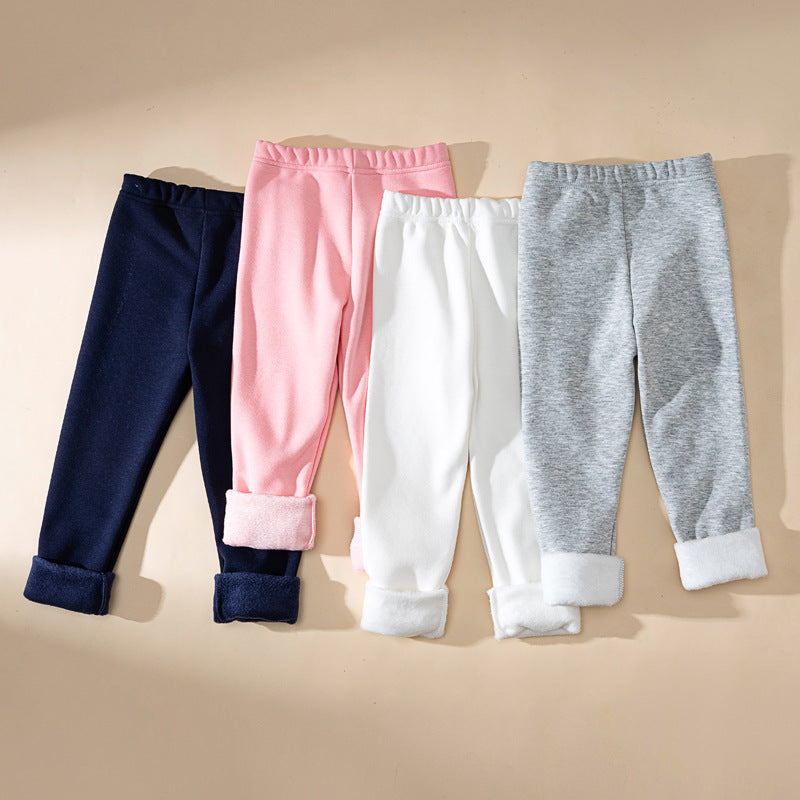 Fleece-lined Extra-thick Childrens Trousers