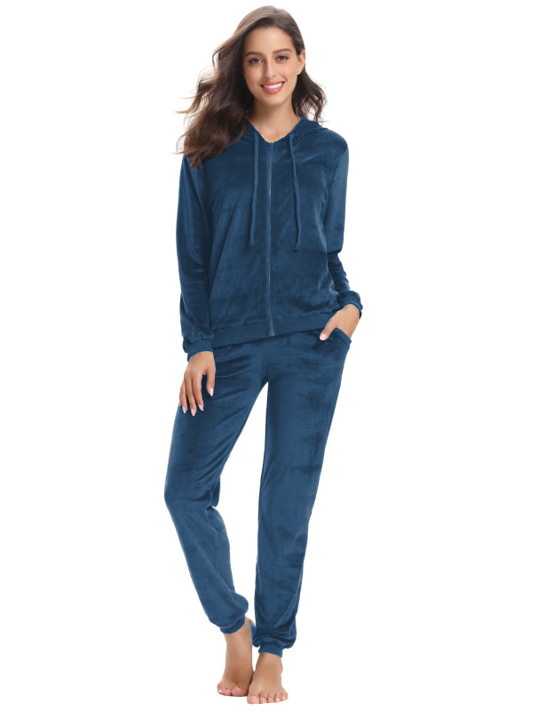 Casual/ Comfortable And Stylishwomen'S Velvet Suit