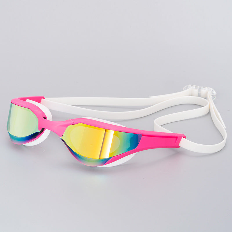 Racing HD Anti-fog Waterproof Swimming Glasses