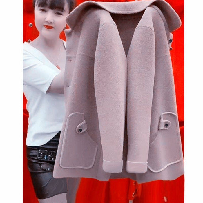 Woolen Coat Outerwear Women