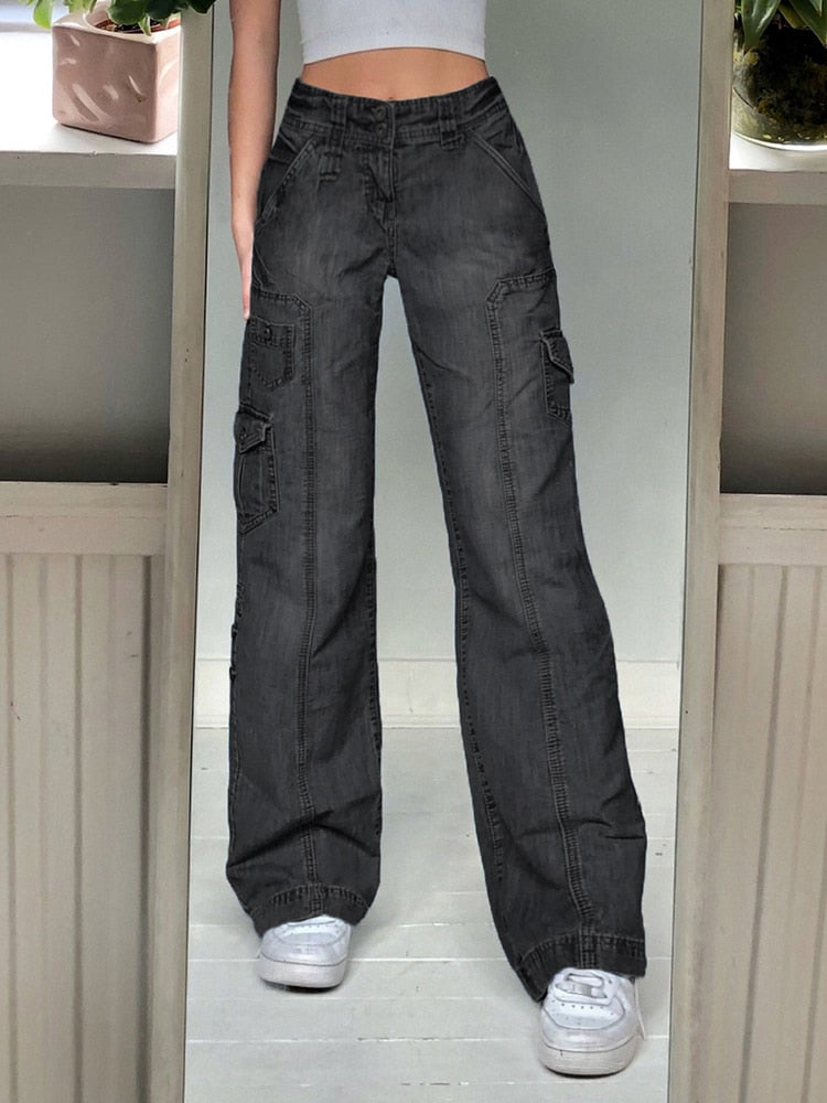 EtherealBe Boyfriend Jeans with Pockets for Women