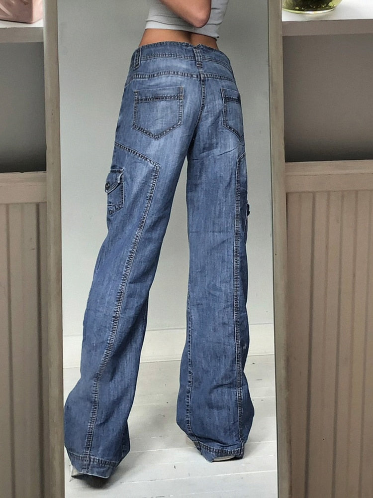 EtherealBe Boyfriend Jeans with Pockets for Women